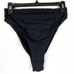Vitamin A Womens Hi Waist Bottom Black Size Large/10